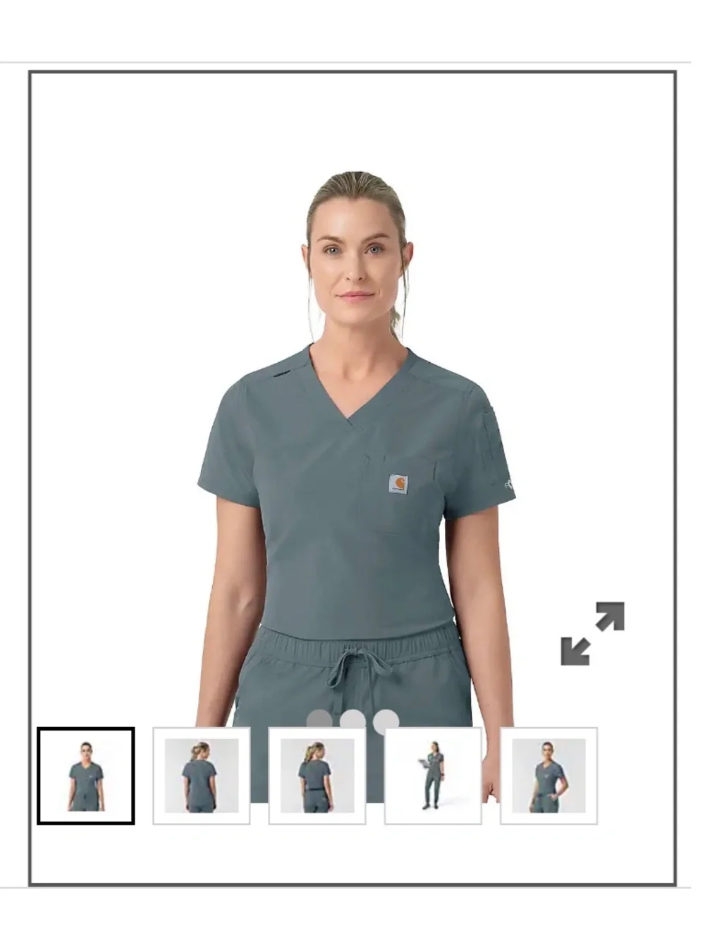 Carhartt Women’s scrub bundle (two sets of scrubs, XS)